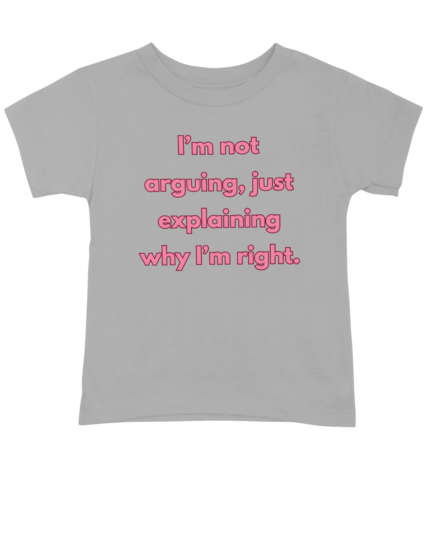 I'm Not Arguing Bella + Canvas T-shirt