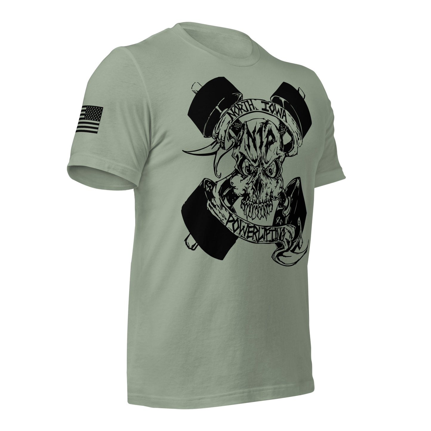 Bella + Canvas 3001C - Unisex Jersey T-Shirt-NIP Skull logo