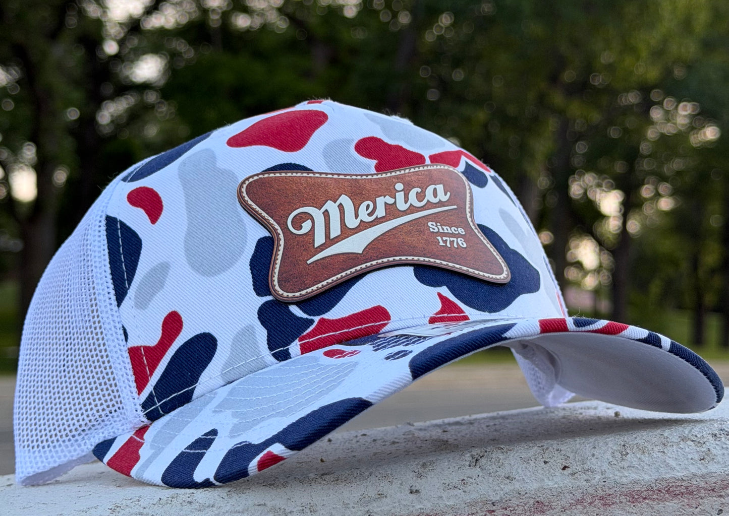 'MERICA Duck Camo Red, White, Blue