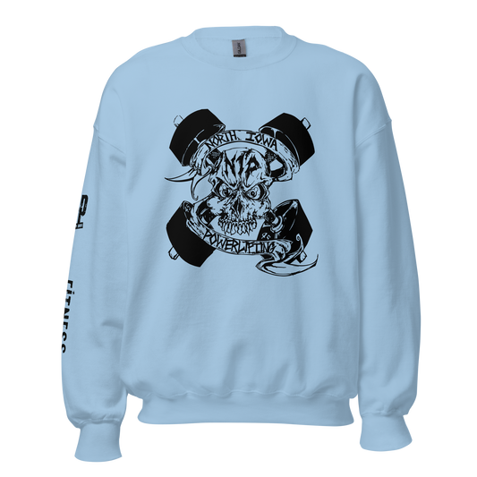 Gildan SF000 - Softstyle Crewneck Sweatshirt-NIP Skull logo