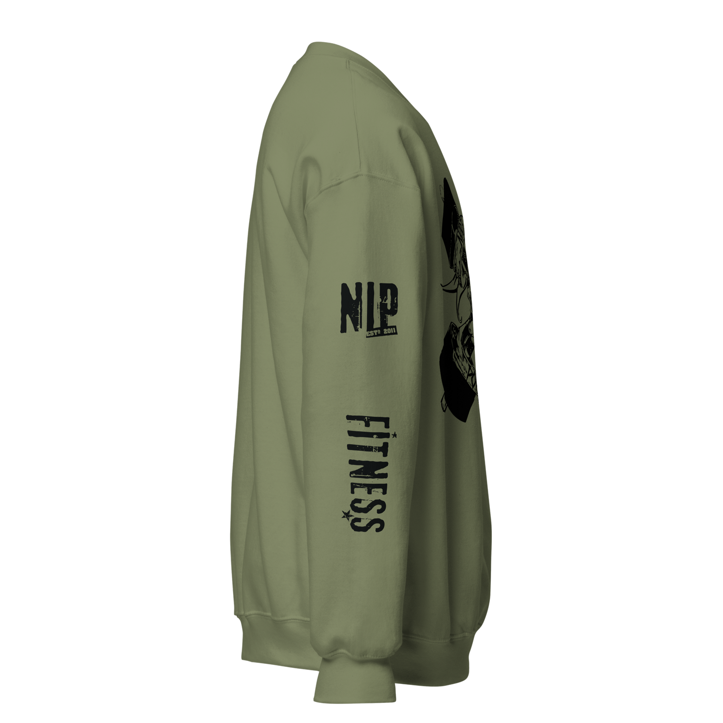 Gildan SF000 - Softstyle Crewneck Sweatshirt-NIP Skull logo