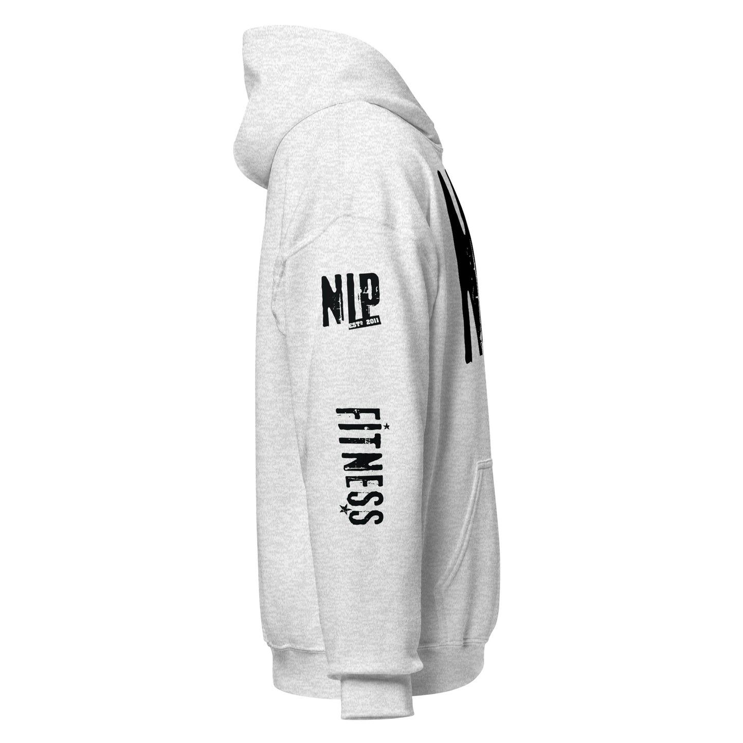 Bella + Canvas 3719 - Unisex Sponge Fleece Pullover Hoodie-NIP LOGO