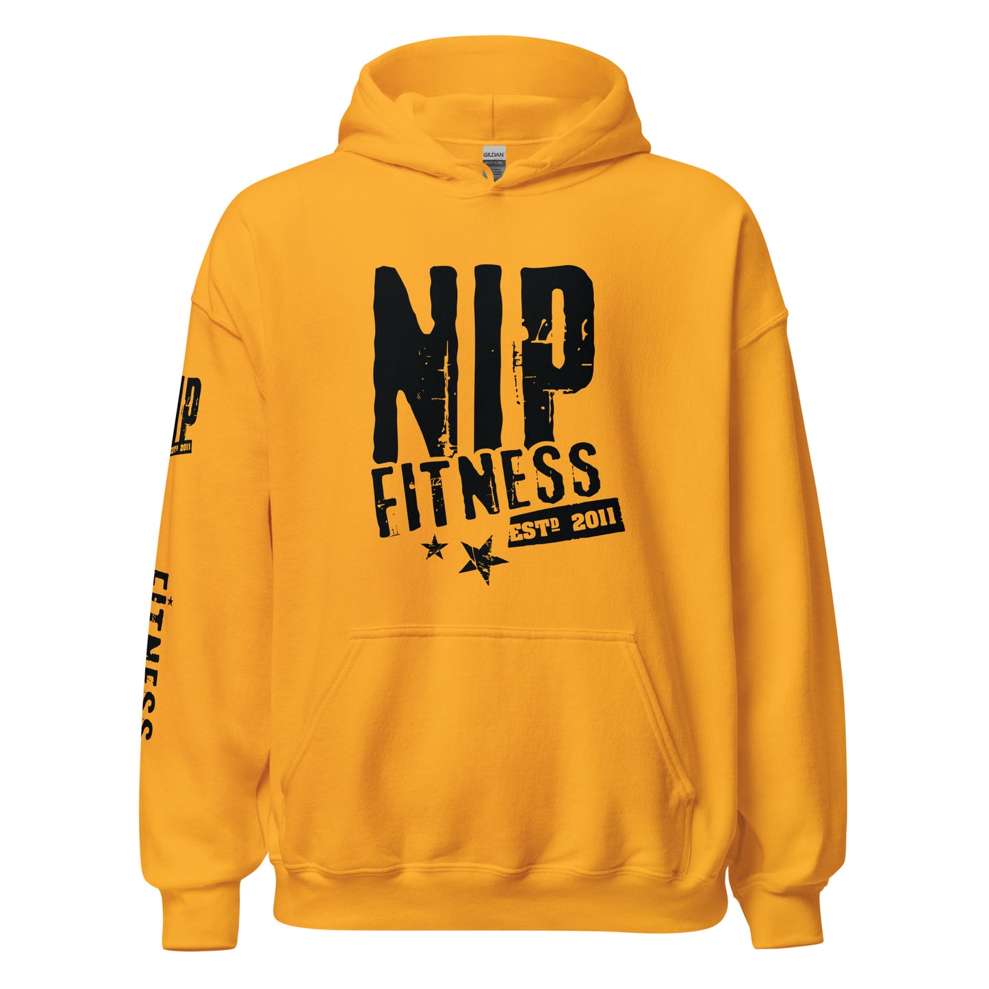 Bella + Canvas 3719 - Unisex Sponge Fleece Pullover Hoodie-NIP LOGO