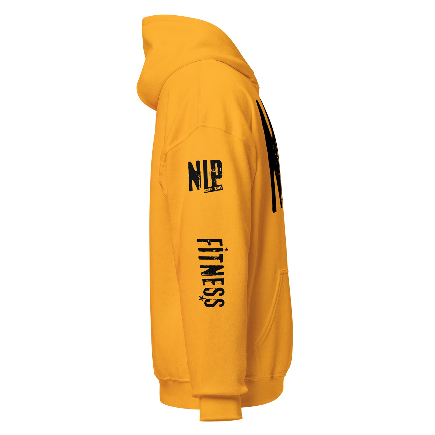 Bella + Canvas 3719 - Unisex Sponge Fleece Pullover Hoodie-NIP LOGO