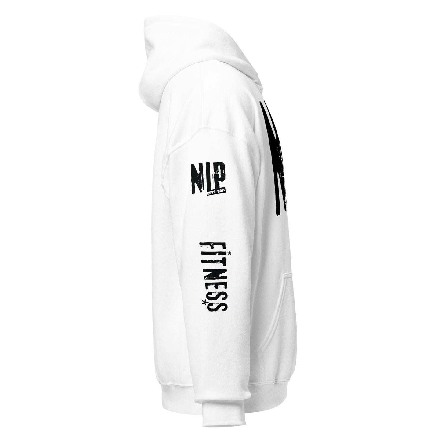 Bella + Canvas 3719 - Unisex Sponge Fleece Pullover Hoodie-NIP LOGO