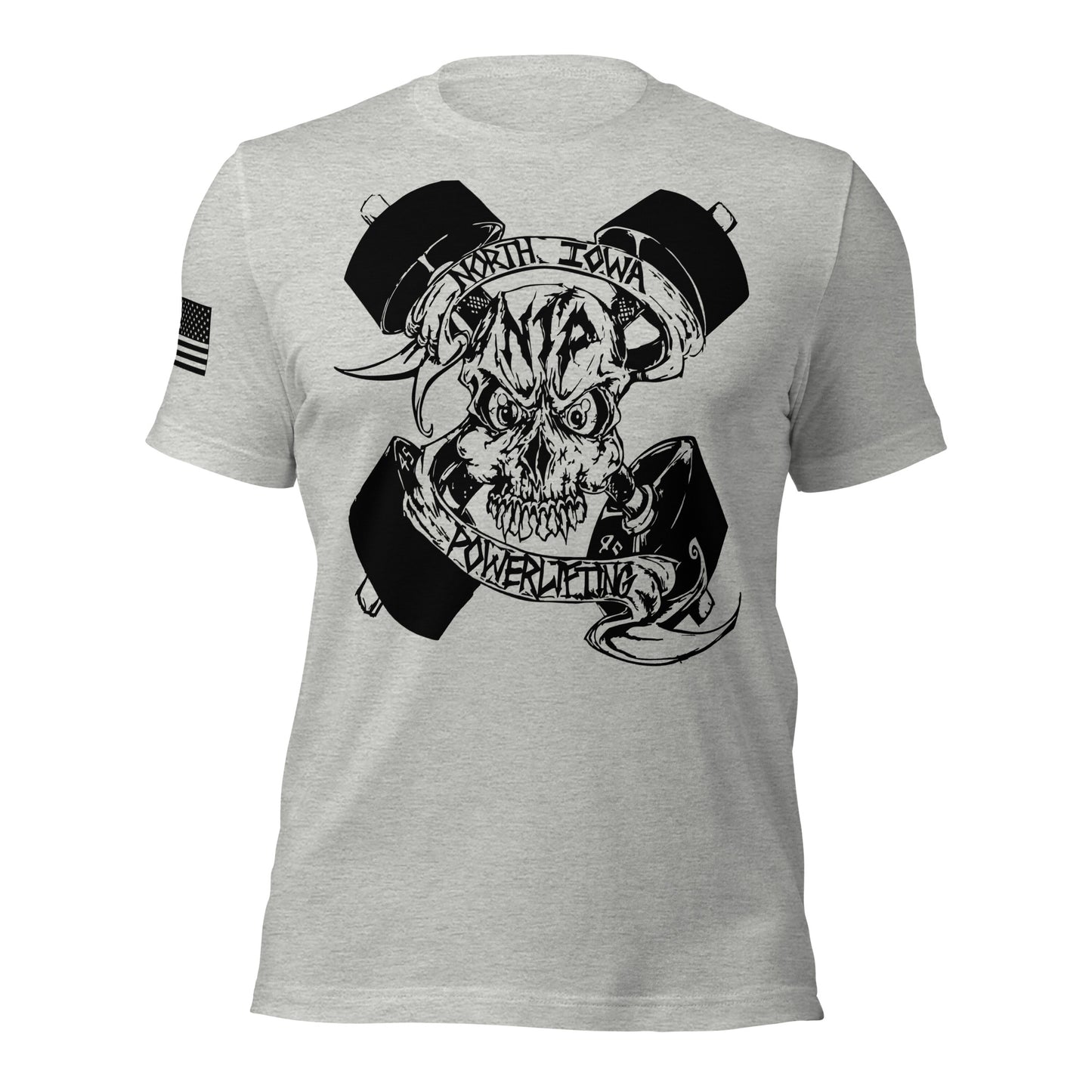 Bella + Canvas 3001C - Unisex Jersey T-Shirt-NIP Skull logo