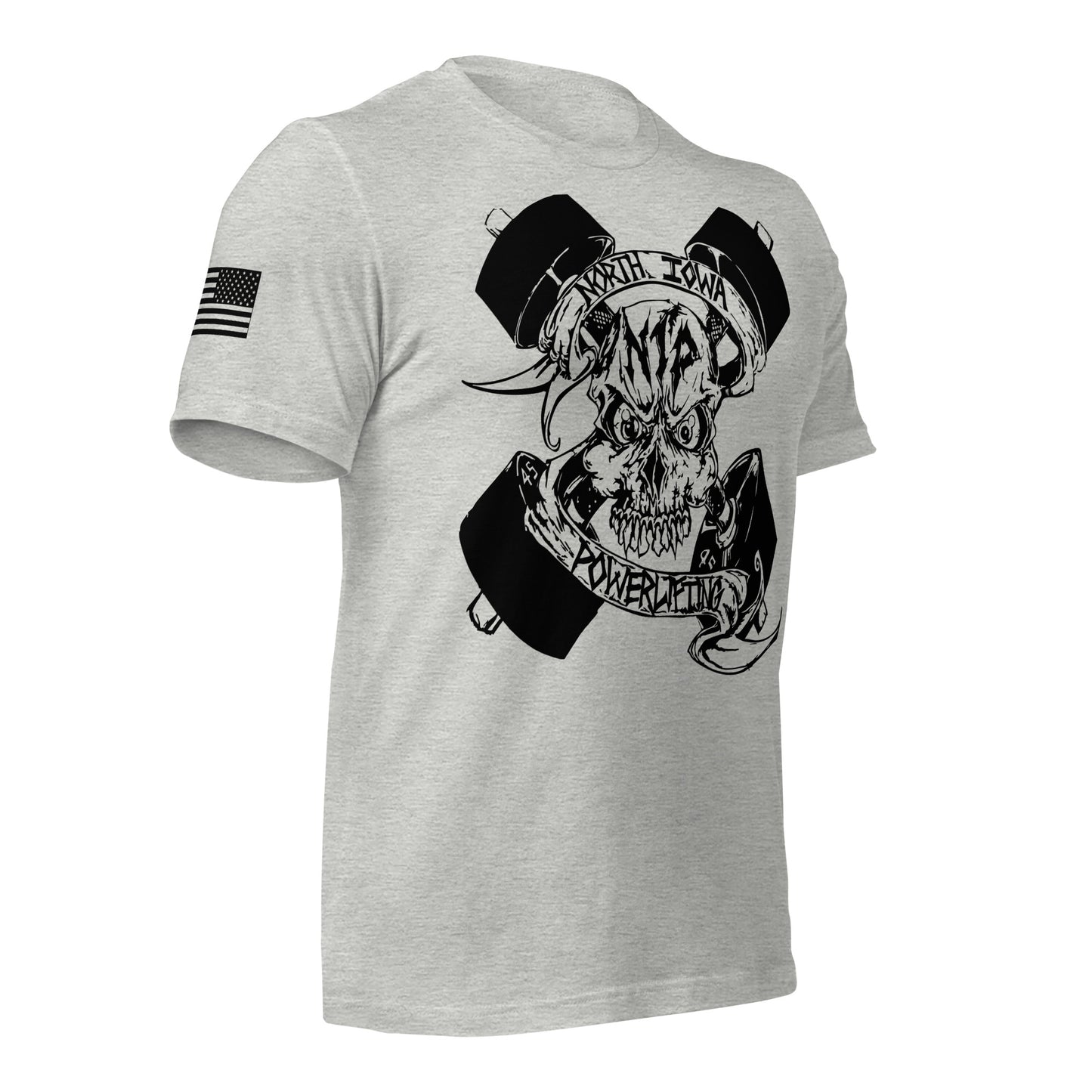 Bella + Canvas 3001C - Unisex Jersey T-Shirt-NIP Skull logo