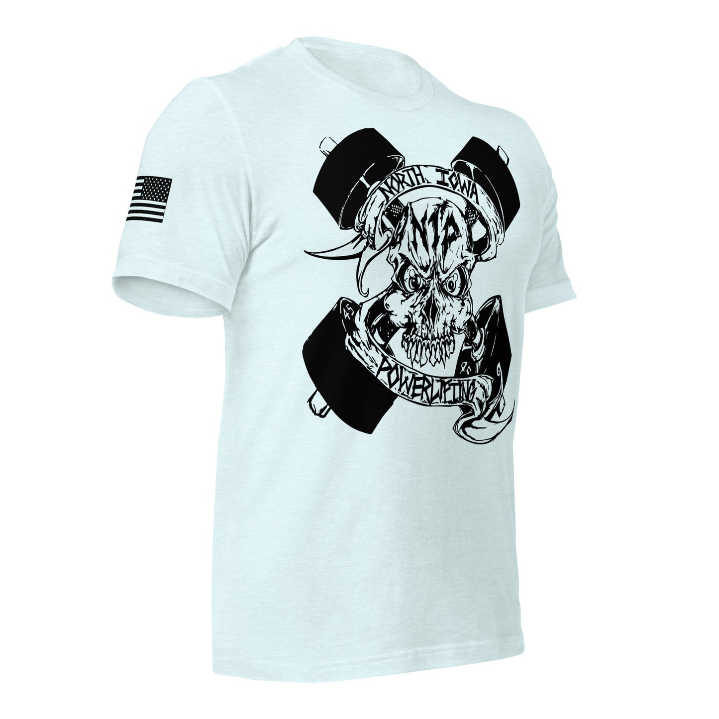 Bella + Canvas 3001C - Unisex Jersey T-Shirt-NIP Skull logo