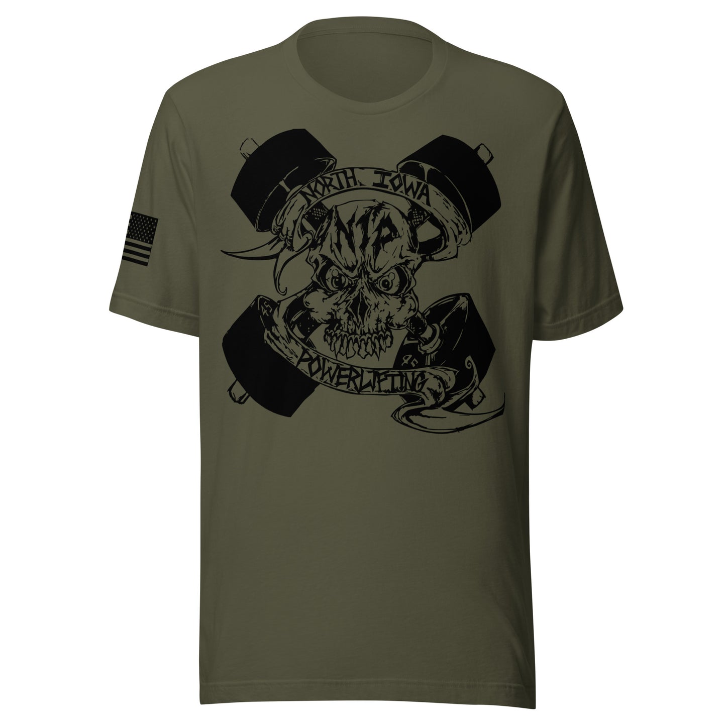 Bella + Canvas 3001C - Unisex Jersey T-Shirt-NIP Skull logo