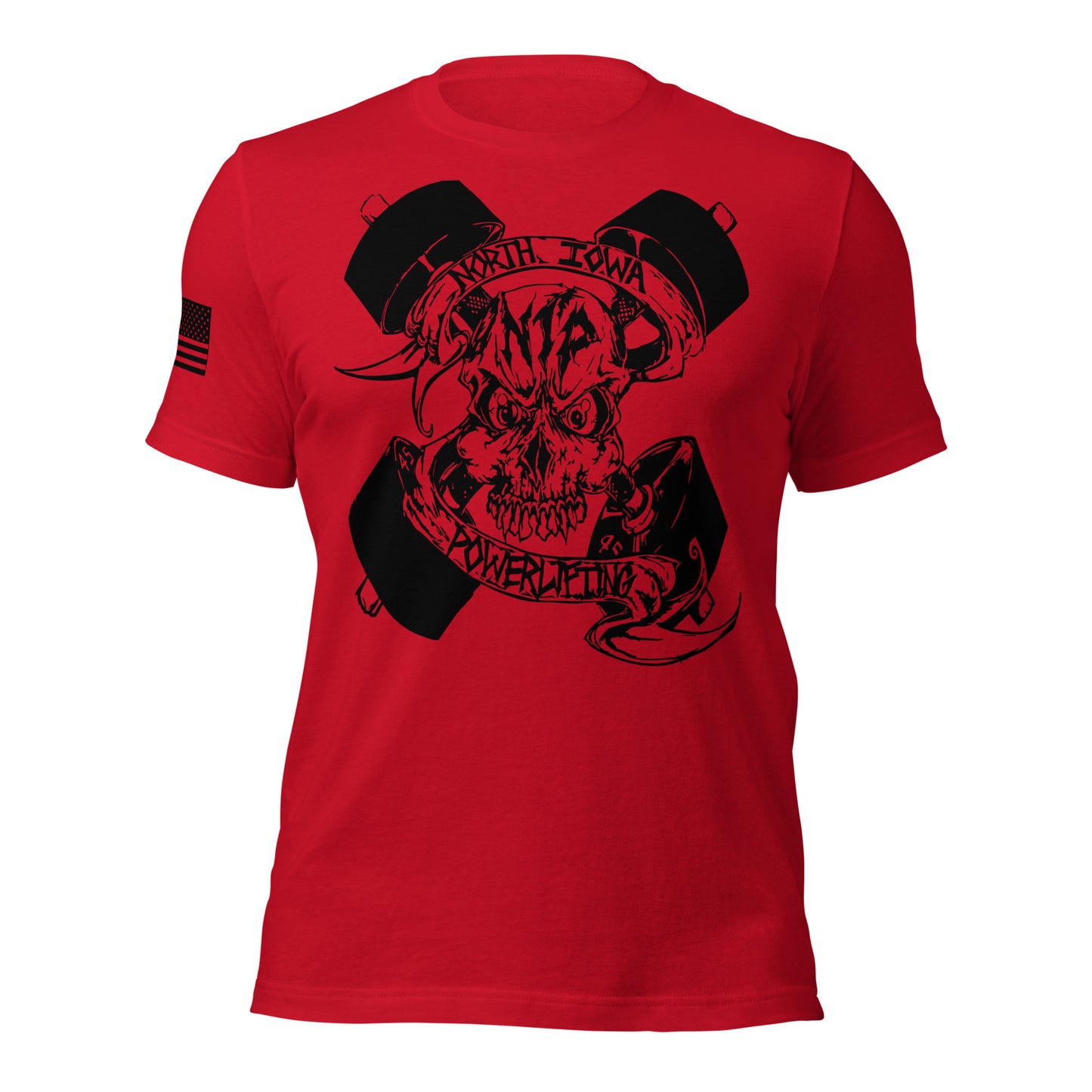 Bella + Canvas 3001C - Unisex Jersey T-Shirt-NIP Skull logo