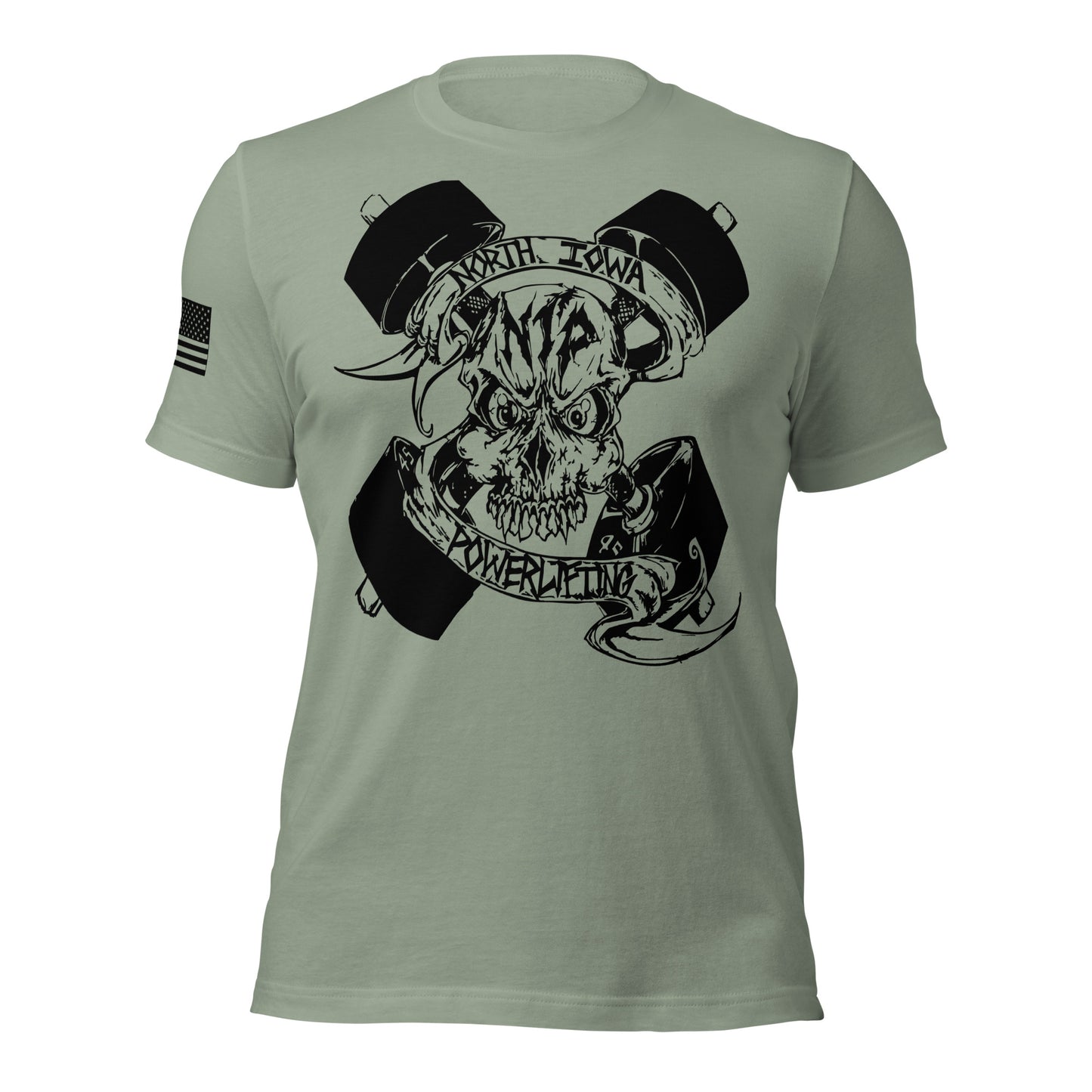 Bella + Canvas 3001C - Unisex Jersey T-Shirt-NIP Skull logo